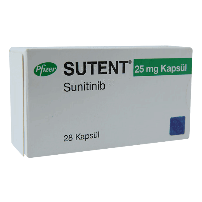 Сутент капсулы 25мг №28