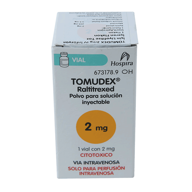 Томудекс (Ралтитрексид) лиофилизат д/пригот р-ра д/инф 2мг фл. 1шт