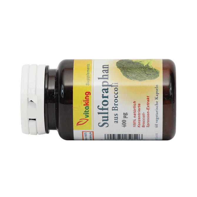 Сульфорафан (Sulforaphane), брокколи экстракт, 400мг капсулы 60шт