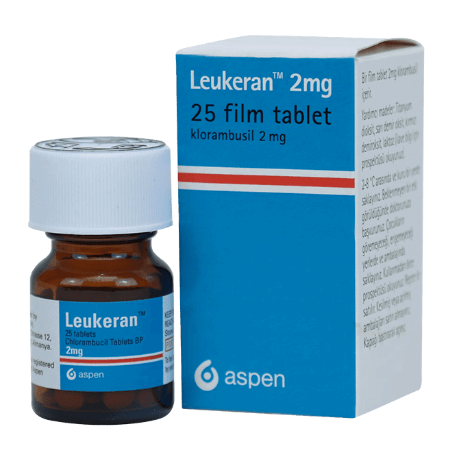 Лейкеран (Leukeran, Хлорамбуцил) в таблетках 2мг №25
