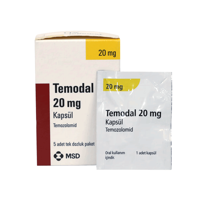 Темодал капс 20мг 5шт