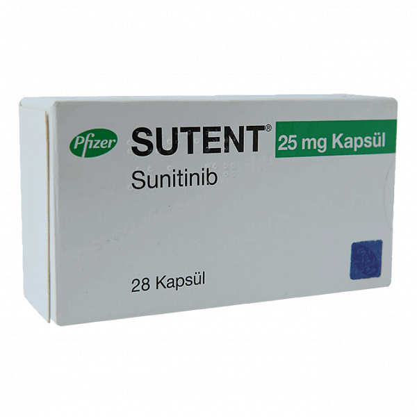 Сутент капсулы 25мг №28