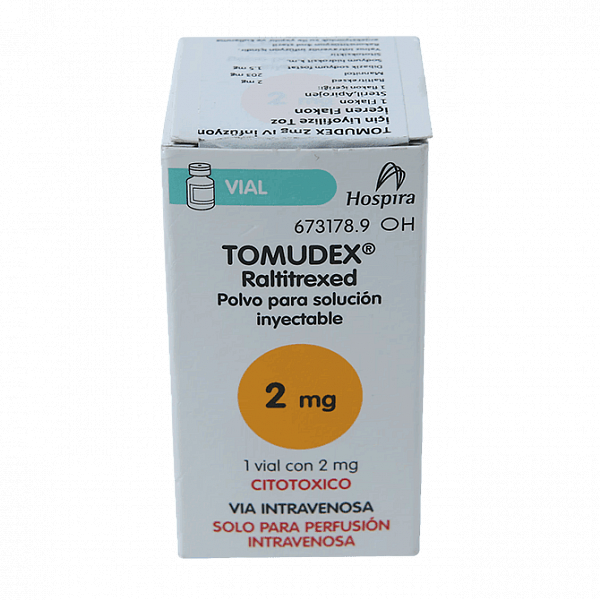 Томудекс (Ралтитрексид) лиофилизат д/пригот р-ра д/инф 2мг фл. 1шт