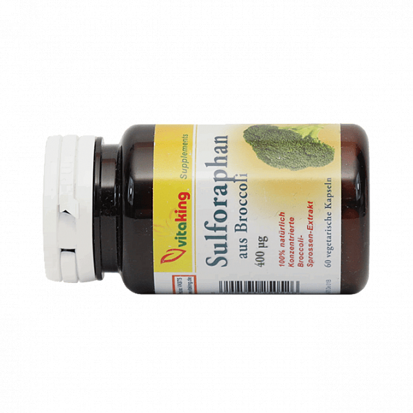 Сульфорафан (Sulforaphane), брокколи экстракт, 400мг капсулы 60шт