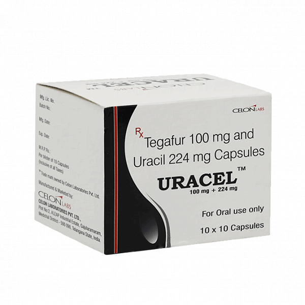 Урацел УФТ (Тегафур/Урацил) капс. №10