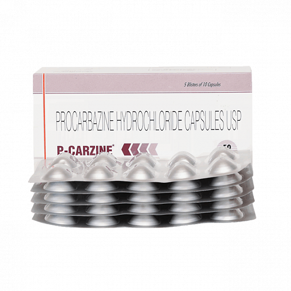 Прокарбазин Натулан (P Carzine, Natulan) капсулы 50мг 50шт