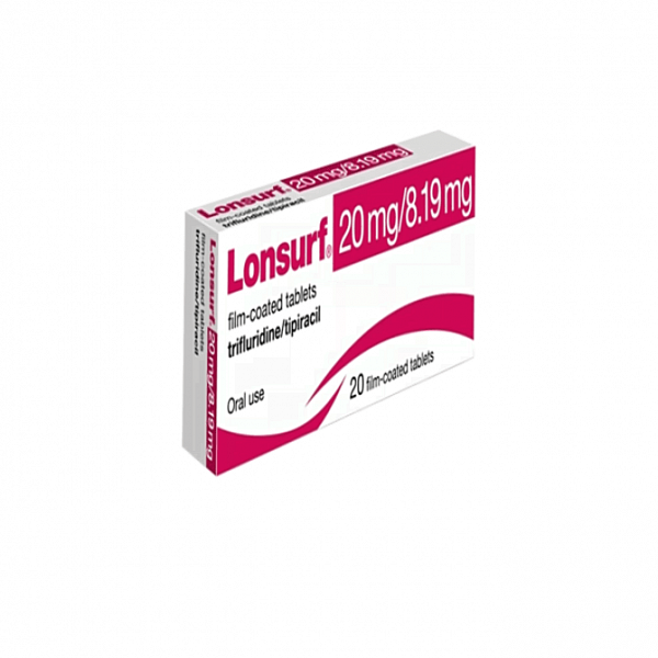 Лонсурф (Lonsurf) 20мг/8,19мг табл. 20шт