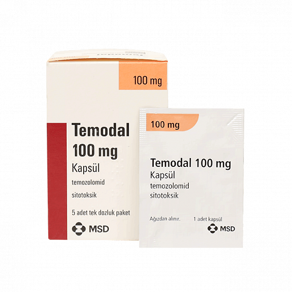 Темодал капс. 100мг 5шт