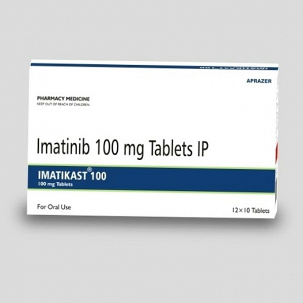Иматиниб (Imatikast, генерик Гливек, Veenat) 100мг капсулы №120