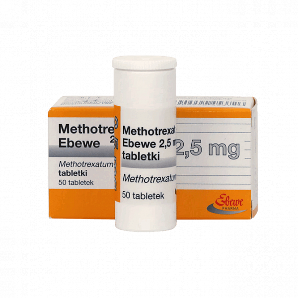 Метотрексат Эбеве (Австрия) 2,5мг №50