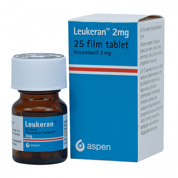 Лейкеран (Leukeran, Хлорамбуцил) в таблетках 2мг №25