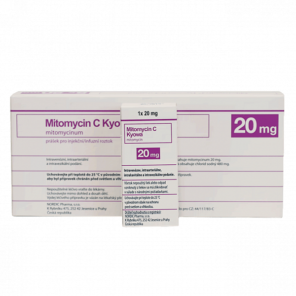 Митомицин-С Киова порошок д/пригот. р-ра д/инъекц 20мг фл 1шт